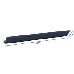 J&K Naval B7 96" 10-4 1/4 W Crown Molding with Base