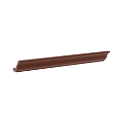 J&K Mahogany J5 96" W Large Crown Molding with Base