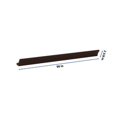 J&K Java Coffee S1 96" W  10 3-1/4 Cove Molding with Base