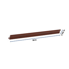 J&K Mahogany J5 96" W  10 3-1/4 Cove Molding with Base