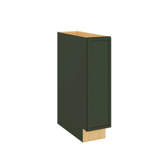 Modernform Cabinet Slim Sage Green 09" W X 34 1/2" H X 24" D Full Height Single Door Base Cabinet