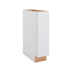 Modernform Cabinet Matte White 9" W X 34 1/2" H X 24" D Full Height Single Door Base Cabinet