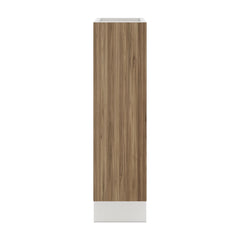 Modernform Cabinet Walnut 9" W X 34 1/2" H X 24" D Full Height Single Door Base Cabinet