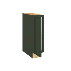 Modernform Cabinet Slim Sage Green 09" W X 34 1/2" H X 24" D Full Height Single Door Base Cabinet
