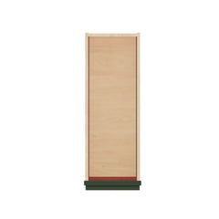 Modernform Cabinet Slim Sage Green 09" W X 34 1/2" H X 24" D Full Height Single Door Base Cabinet
