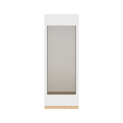 Modernform Cabinet Natural Oak 9" W X 34 1/2" H X 24" D Full Height Single Door Base Cabinet