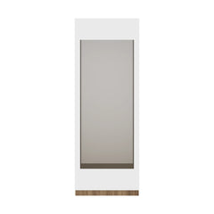 Modernform Cabinet Walnut 9" W X 34 1/2" H X 24" D Full Height Single Door Base Cabinet