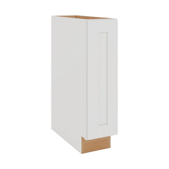 Modernform Cabinet White Shaker 09" W X 34 1/2" H X 24" D Full Height Single Door Base Cabinet