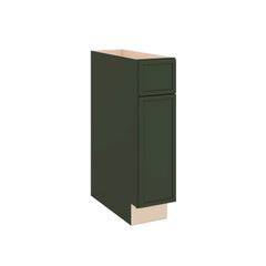 Modernform Cabinet Slim Sage Green 09" W X 34 1/2" H X 24" D Single Door Base Cabinet