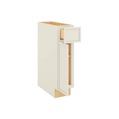 Modernform Cabinet Slim Dove White 09" W X 34 1/2" H X 24" D Single Door Base Cabinet