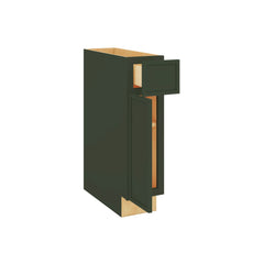 Modernform Cabinet Slim Sage Green 09" W X 34 1/2" H X 24" D Single Door Base Cabinet