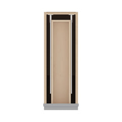 J&K Castle Grey S5 Single Door Standard Base Cabinet - 9" W