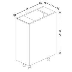 Fabuwood Illume Catalina Como Ash 2 12"W Single Door