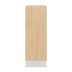 Modernform Cabinet Natural Oak 12" W X 34 1/2" H X 24" D Full Height Single Door Base Cabinet