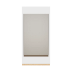 Modernform Cabinet Natural Oak 12" W X 34 1/2" H X 24" D Full Height Single Door Base Cabinet
