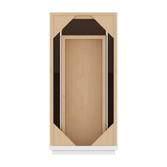 CNC Luxor 5-Piece White 12" W X 32 1/2" H Single Door Base Cabinet