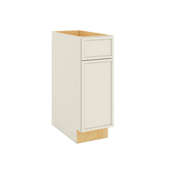 Modernform Cabinet Slim Dove White 12" W X 34 1/2" H X 24" D Single Door Base Cabinet