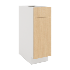 Modernform Cabinet Natural Oak 12" W X 34 1/2" H X 24" D Single Door Base Cabinet
