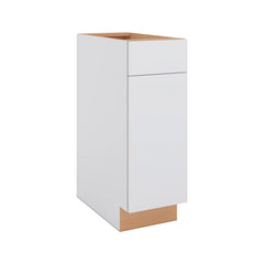 Modernform Cabinet Matte White 12" W X 34 1/2" H X 24" D Single Door Base Cabinet