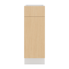 Modernform Cabinet Natural Oak 12" W X 34 1/2" H X 24" D Single Door Base Cabinet