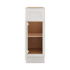 J&K Pure B5 Single Door Standard Base Cabinet - 12" W