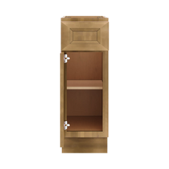 J&K Butterscotch B8 Single Door Standard Base Cabinet - 12" W