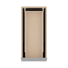 J&K Castle Grey S5 Single Door Standard Base Cabinet - 12" W