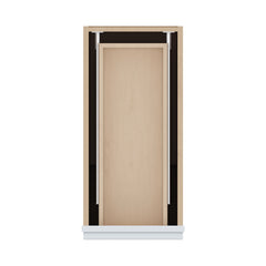 J&K White Shaker S8 Single Door Standard Base Cabinet - 12" W