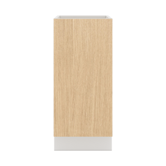 Modernform Cabinet Natural Oak 15" W X 34 1/2" H X 24" D Full Height Single Door Base Cabinet