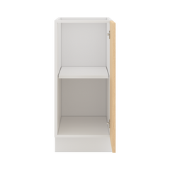 Modernform Cabinet Natural Oak 15" W X 34 1/2" H X 24" D Full Height Single Door Base Cabinet