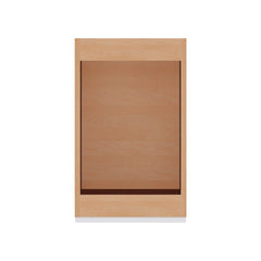 Modernform Cabinet Gloss White 15" W X 34 1/2" H X 24" D Full Height Single Door Base Cabinet