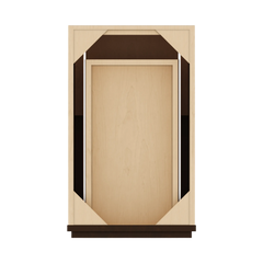 CNC Luxor Espresso 15" W Single Door Base Cabinet