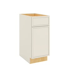 Modernform Cabinet Slim Dove White 15" W X 34 1/2" H X 24" D Single Door Base Cabinet