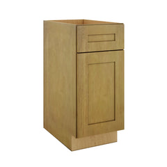 Modernform Cabinet Natural Shaker 15" W X 34 1/2" H X 24" D Single Door Base Cabinet