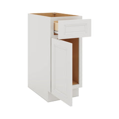 J&K Pure B5 Single Door Standard Base Cabinet - 15" W