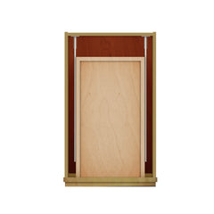 Modernform Cabinet Natural Shaker 15" W X 34 1/2" H X 24" D Single Door Base Cabinet