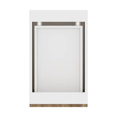 Modernform Cabinet Walnut 15" W X 34 1/2" H X 24" D Single Door Base Cabinet