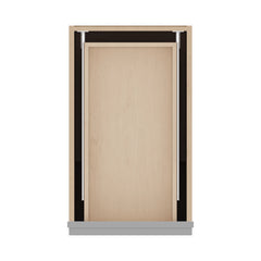 J&K Castle Grey S5 Single Door Standard Base Cabinet - 15" W