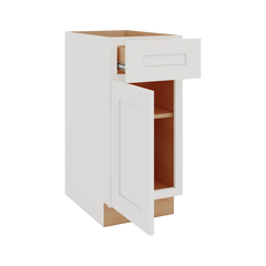 Modernform Cabinet White Shaker 15" W X 34 1/2" H X 24" D Single Door Base Cabinet
