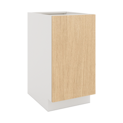 Modernform Cabinet Natural Oak 18" W X 34 1/2" H X 24" D Full Height Single Door Base Cabinet
