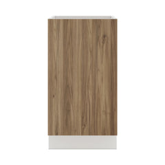 Modernform Cabinet Walnut 18" W X 34 1/2" H X 24" D Full Height Single Door Base Cabinet
