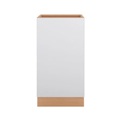 Modernform Cabinet Matte White 18" W X 34 1/2" H X 24" D Full Height Single Door Base Cabinet