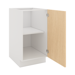 Modernform Cabinet Natural Oak 18" W X 34 1/2" H X 24" D Full Height Single Door Base Cabinet