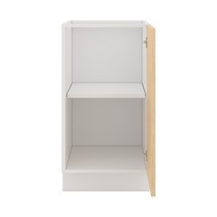 Modernform Cabinet Natural Oak 18" W X 34 1/2" H X 24" D Full Height Single Door Base Cabinet