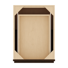 CNC Luxor Espresso 18" W Single Door Base Cabinet