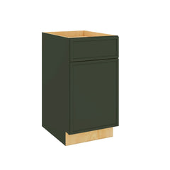 Modernform Cabinet Slim Sage Green 18" W X 34 1/2" H X 24" D Single Door Base Cabinet
