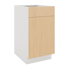 Modernform Cabinet Natural Oak 18" W X 34 1/2" H X 24" D Single Door Base Cabinet