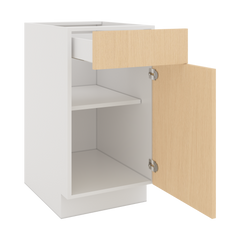 Modernform Cabinet Natural Oak 18" W X 34 1/2" H X 24" D Single Door Base Cabinet