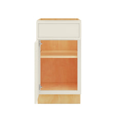 Modernform Cabinet Slim Dove White 18" W X 34 1/2" H X 24" D Single Door Base Cabinet