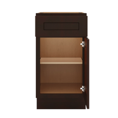 J&K Java Coffee S1 Single Door Standard Base Cabinet - 18" W